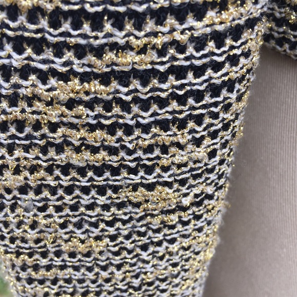 St John Couture Gold Black Metallic Jacket***STUNNING & GLAMOROUS***Sz 2 - Picture 15 of 16